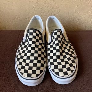 VANS Classic Checkered Slip Ons